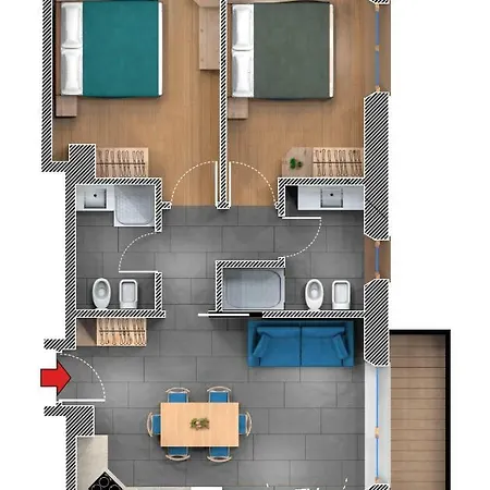 Apartmán Casa Giusto